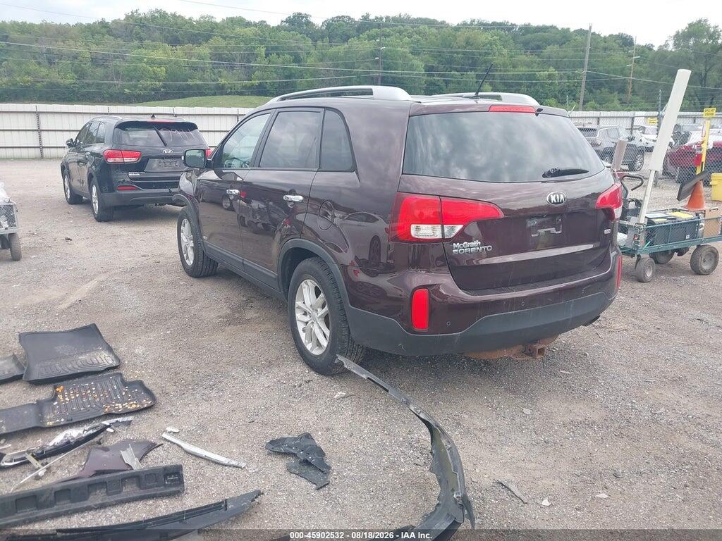5XYKTCA65FG651602 2015 KIA SORENTO photo no. 3