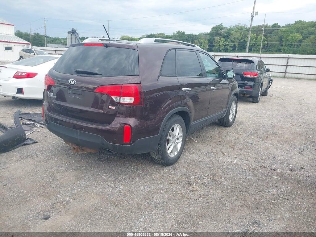5XYKTCA65FG651602 2015 KIA SORENTO photo no. 4