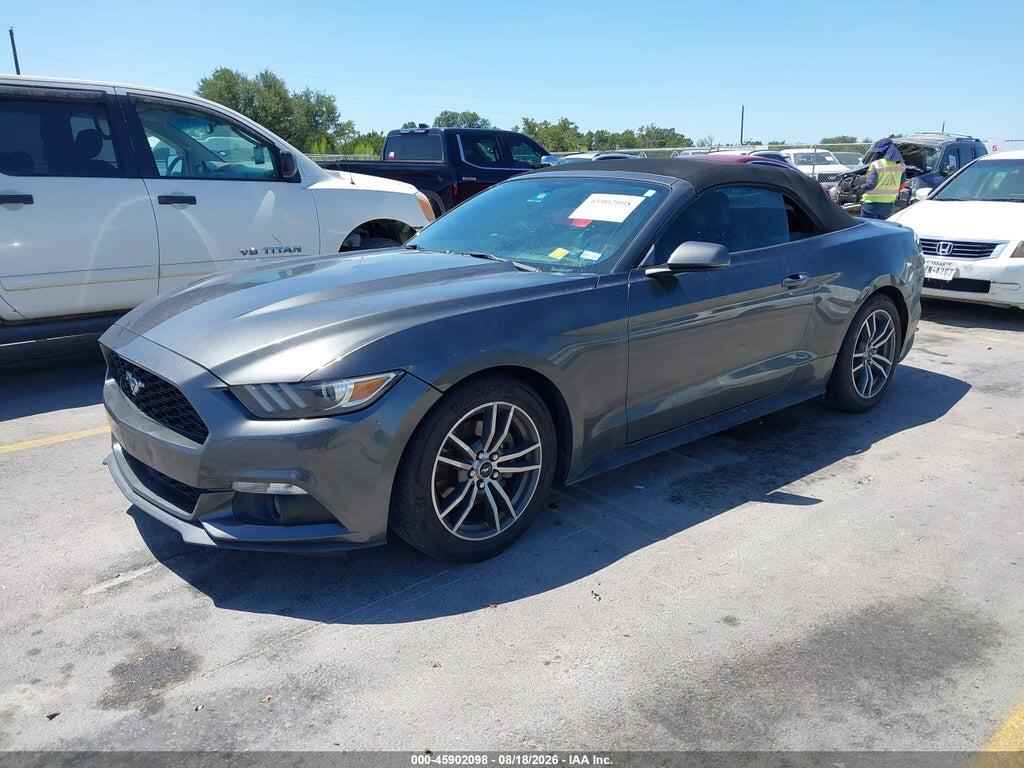 1FATP8UH5F5424766 2015 FORD MUSTANG photo no. 2