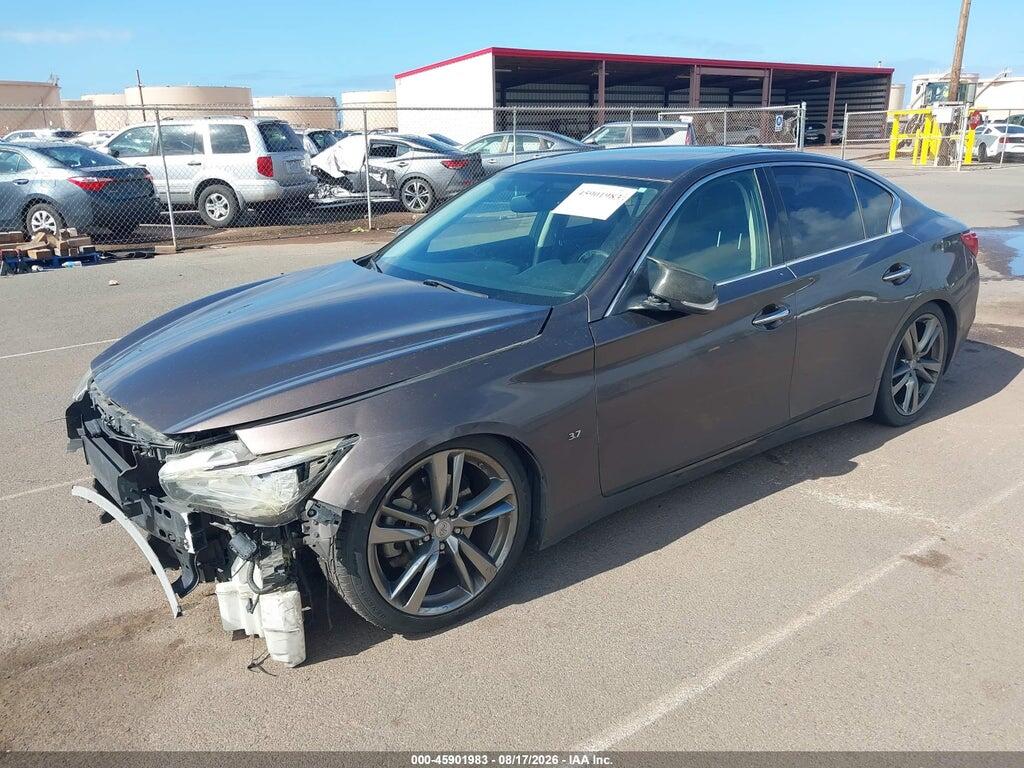 JN1BV7AP9FM351329 2015 INFINITI Q50 photo no. 2