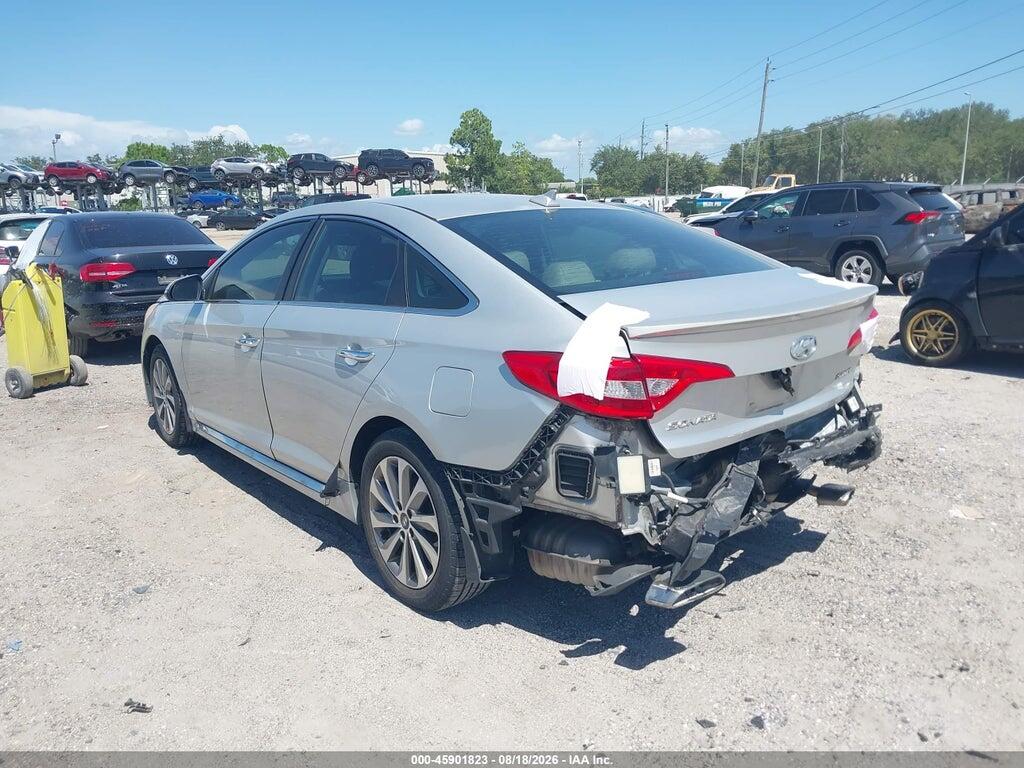 5NPE34AF2FH151330 2015 HYUNDAI SONATA photo no. 3