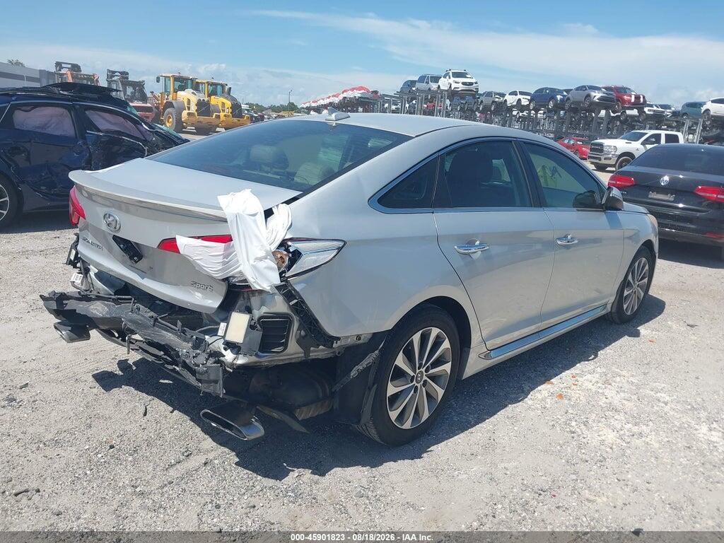 5NPE34AF2FH151330 2015 HYUNDAI SONATA photo no. 4