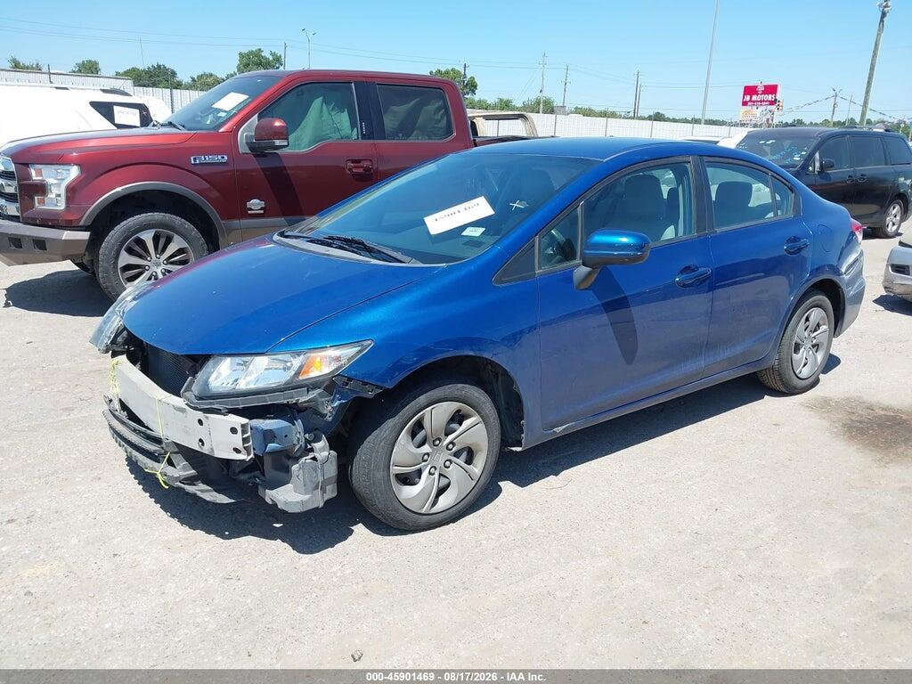 19XFB2F56FE018313 2015 HONDA CIVIC photo no. 2