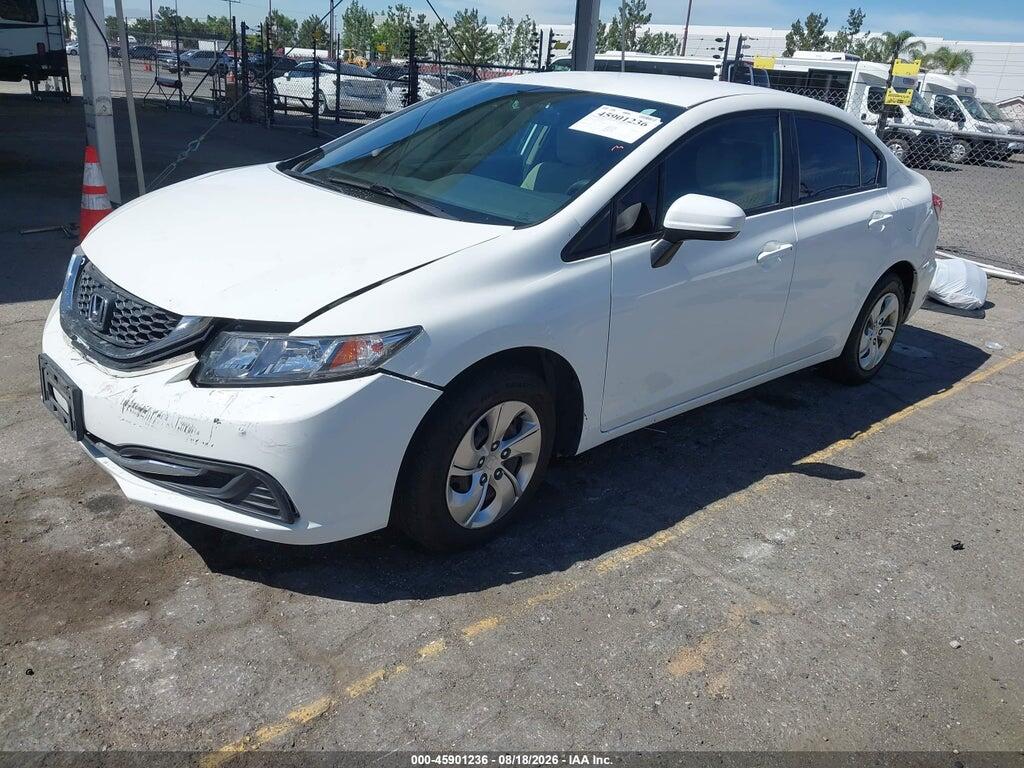 19XFB2F55FE704021 2015 HONDA CIVIC photo no. 2