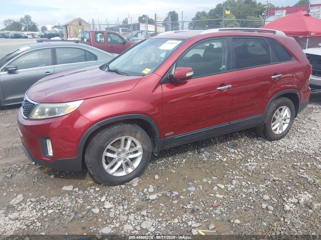 5XYKTDA62FG640711 2015 KIA SORENTO photo no. 2