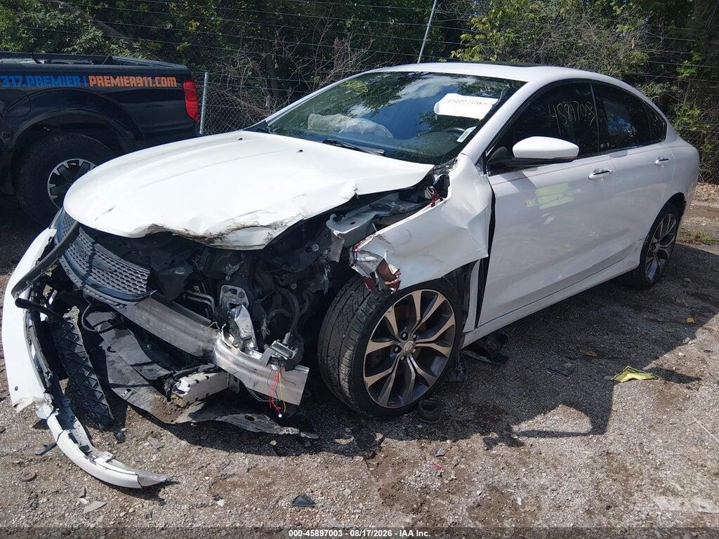 1C3CCCEG0FN540878 2015 CHRYSLER 200 photo no. 2