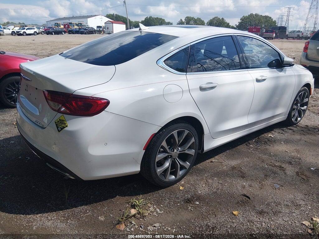 1C3CCCEG0FN540878 2015 CHRYSLER 200 photo no. 4