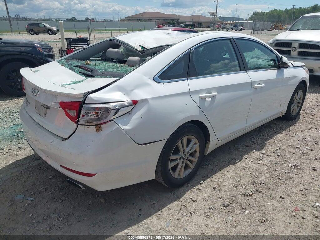 5NPE24AF0FH022005 2015 HYUNDAI SONATA photo no. 4