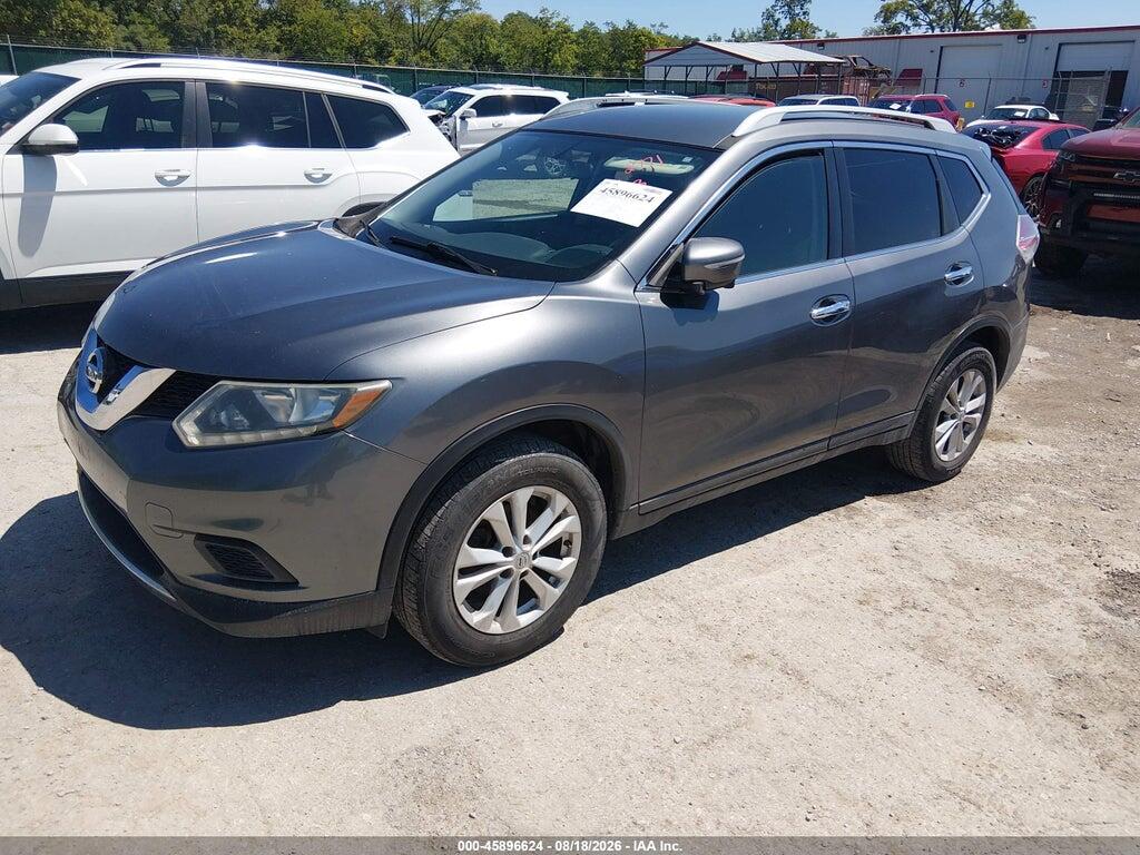 5N1AT2MV7FC842771 2015 NISSAN ROGUE photo no. 2