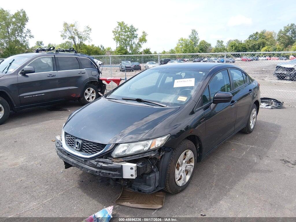 19XFB2F5XFE298351 2015 HONDA CIVIC photo no. 2