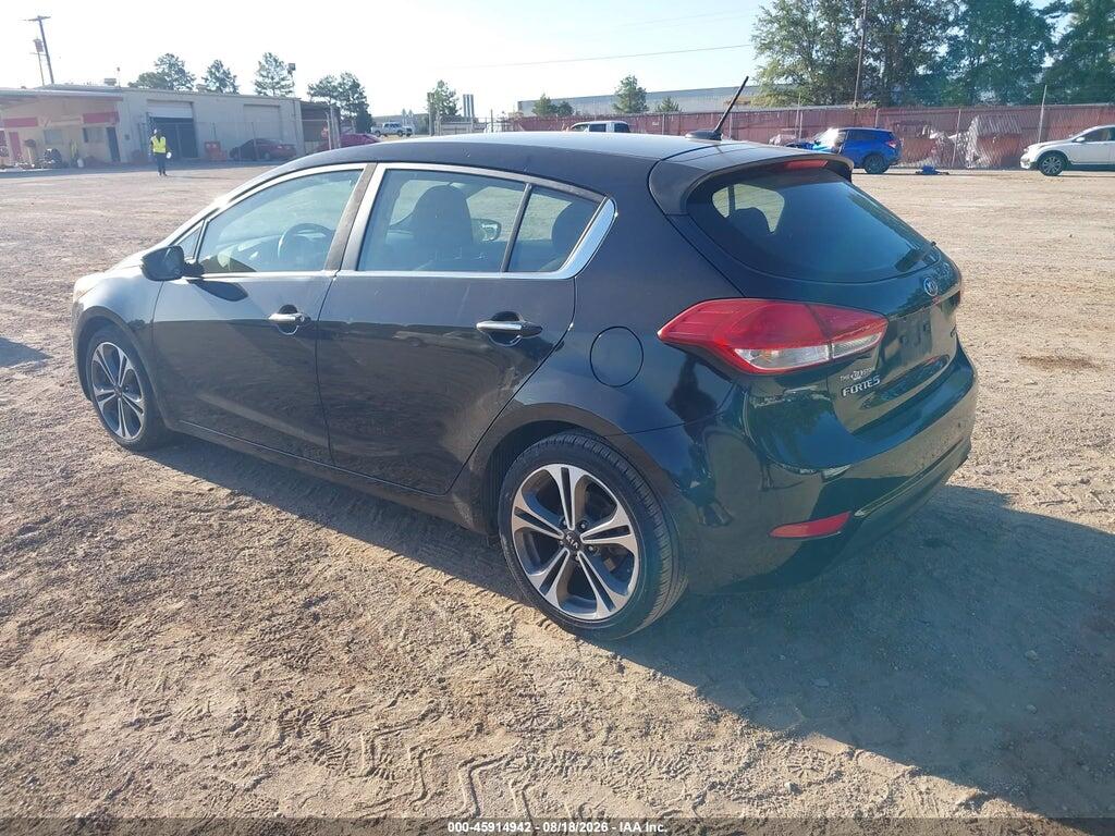 KNAFX5A89G5505701 2016 KIA FORTE photo no. 3