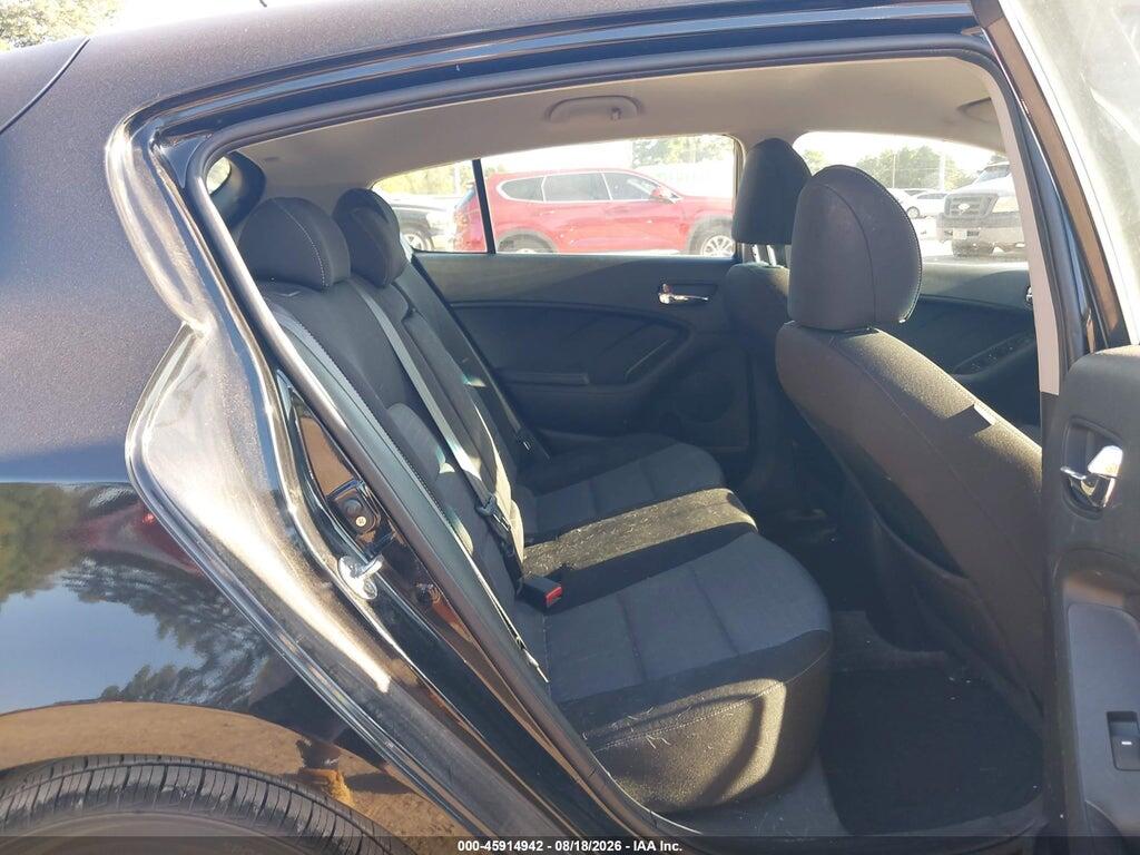 KNAFX5A89G5505701 2016 KIA FORTE photo no. 8