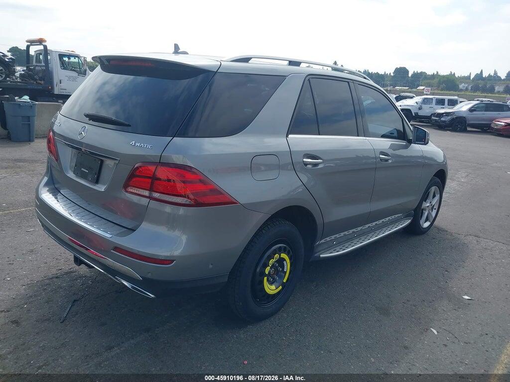 4JGDA0EB5GA677036 2016 MERCEDES-BENZ GLE 300D photo no. 4