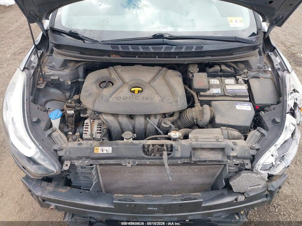 KMHDH4AE0GU593482 2016 HYUNDAI ELANTRA photo no. 10