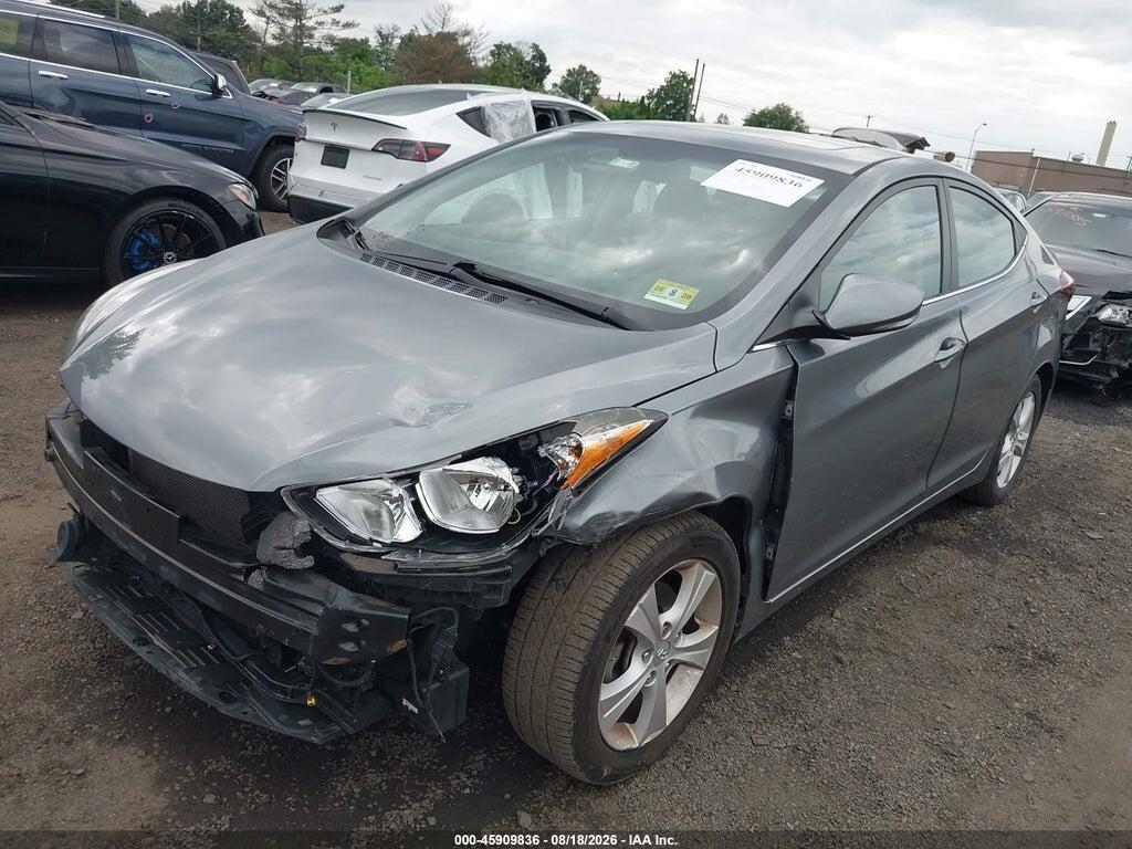 KMHDH4AE0GU593482 2016 HYUNDAI ELANTRA photo no. 12