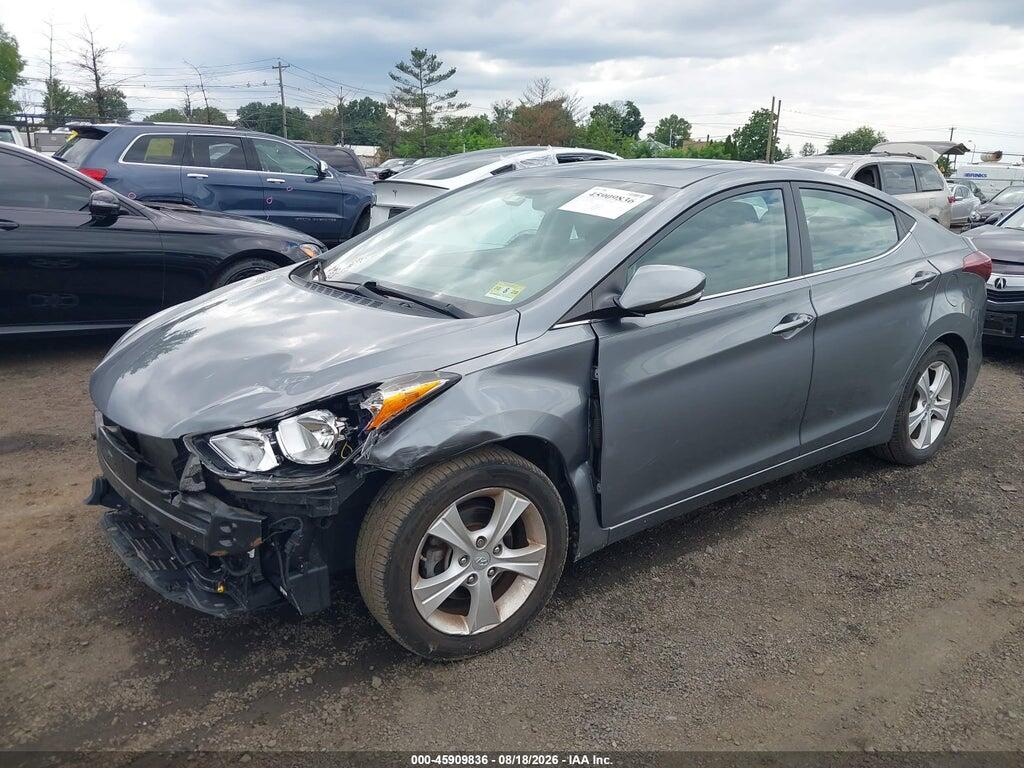 KMHDH4AE0GU593482 2016 HYUNDAI ELANTRA photo no. 2