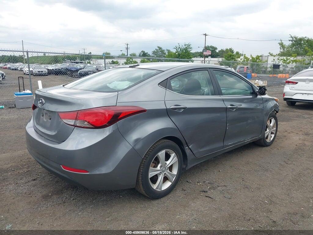 KMHDH4AE0GU593482 2016 HYUNDAI ELANTRA photo no. 4