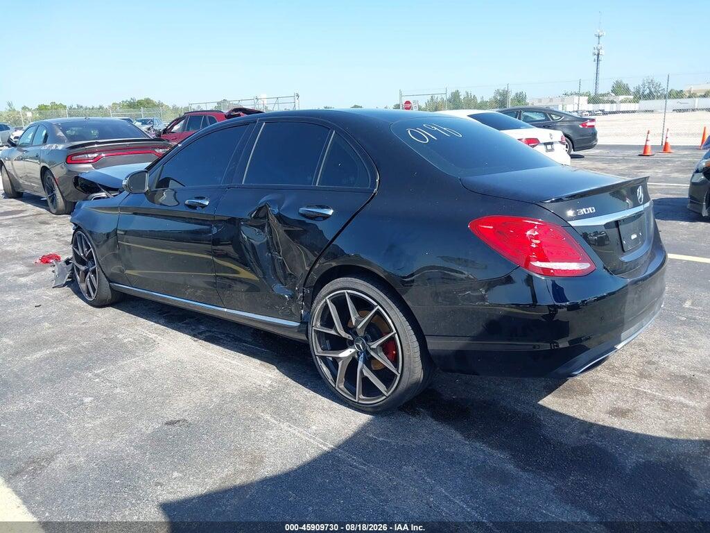 WDDWF4JB3GR180196 2016 MERCEDES-BENZ C 300 photo no. 3