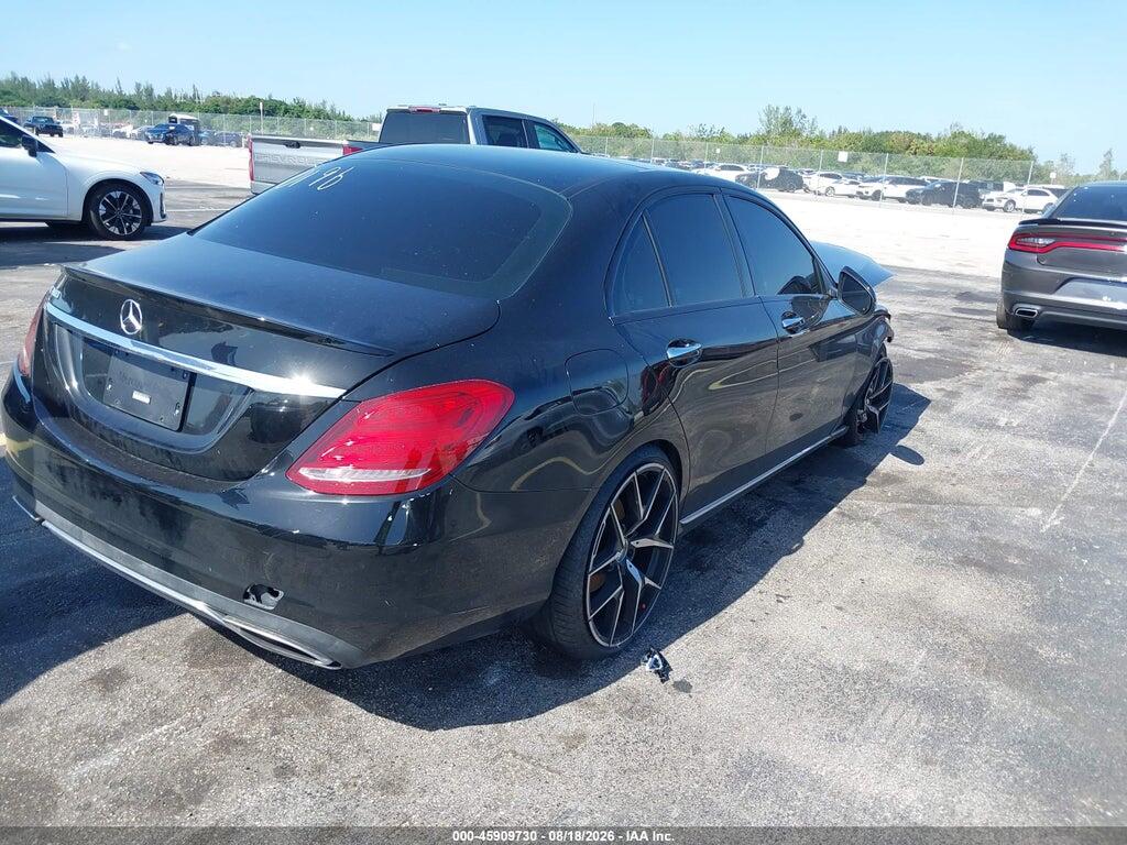 WDDWF4JB3GR180196 2016 MERCEDES-BENZ C 300 photo no. 4
