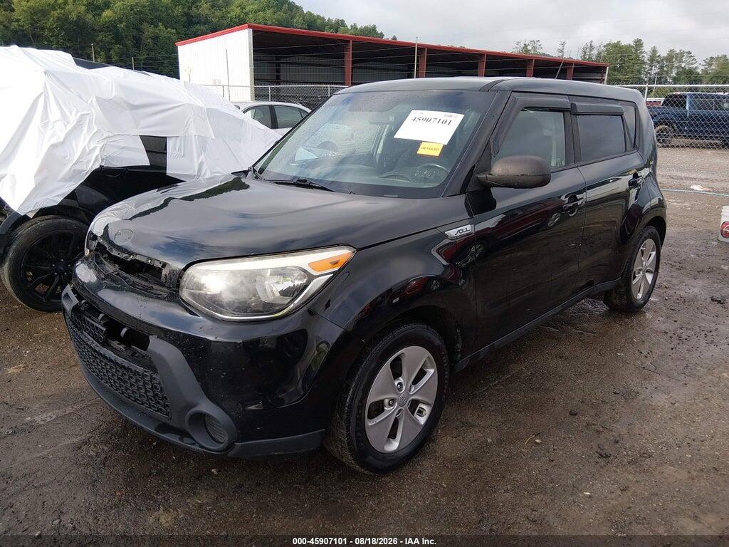 KNDJN2A27G7344752 2016 KIA SOUL photo no. 2