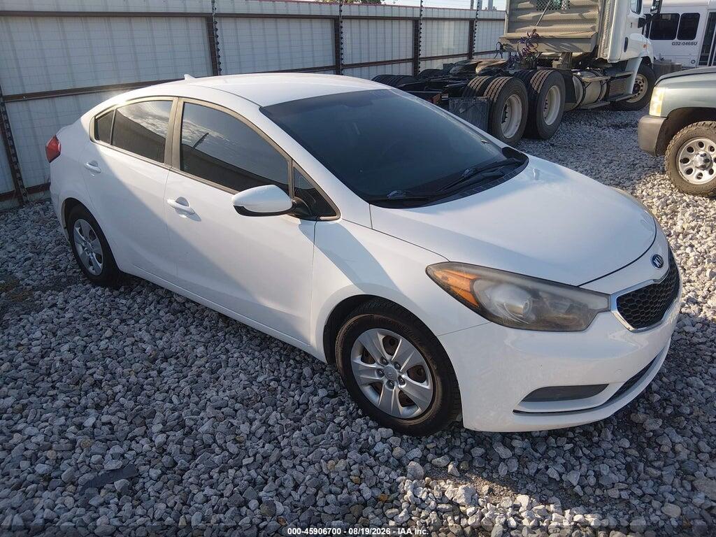 KNAFK4A67G5576838 2016 KIA FORTE photo no. 1