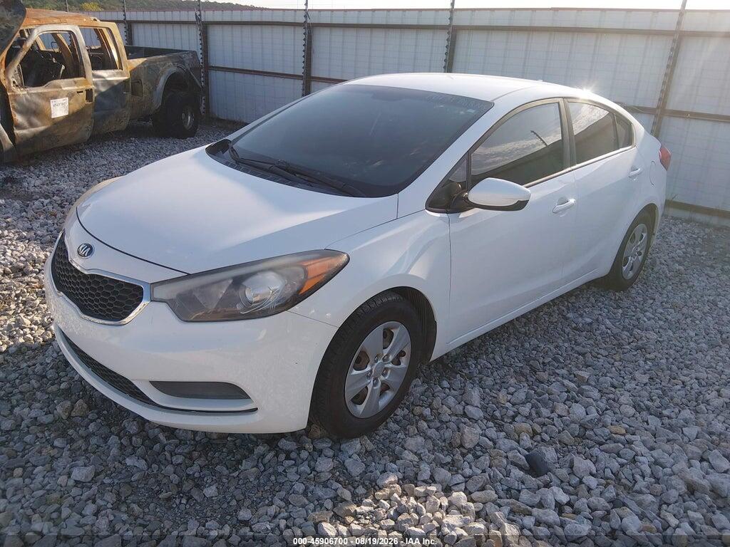 KNAFK4A67G5576838 2016 KIA FORTE photo no. 2