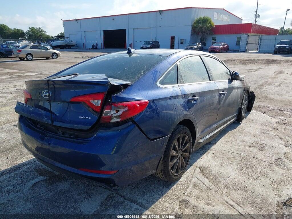 5NPE34AF3GH340604 2016 HYUNDAI SONATA photo no. 4