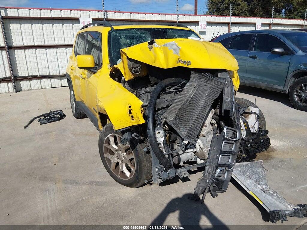 ZACCJABT4GPE31663 2016 JEEP RENEGADE photo no. 1