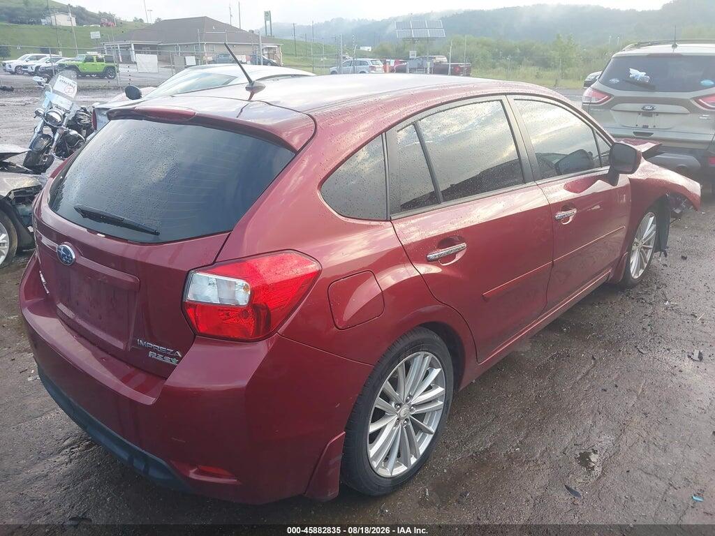 JF1GPAG63E8265469 2014 SUBARU IMPREZA photo no. 4