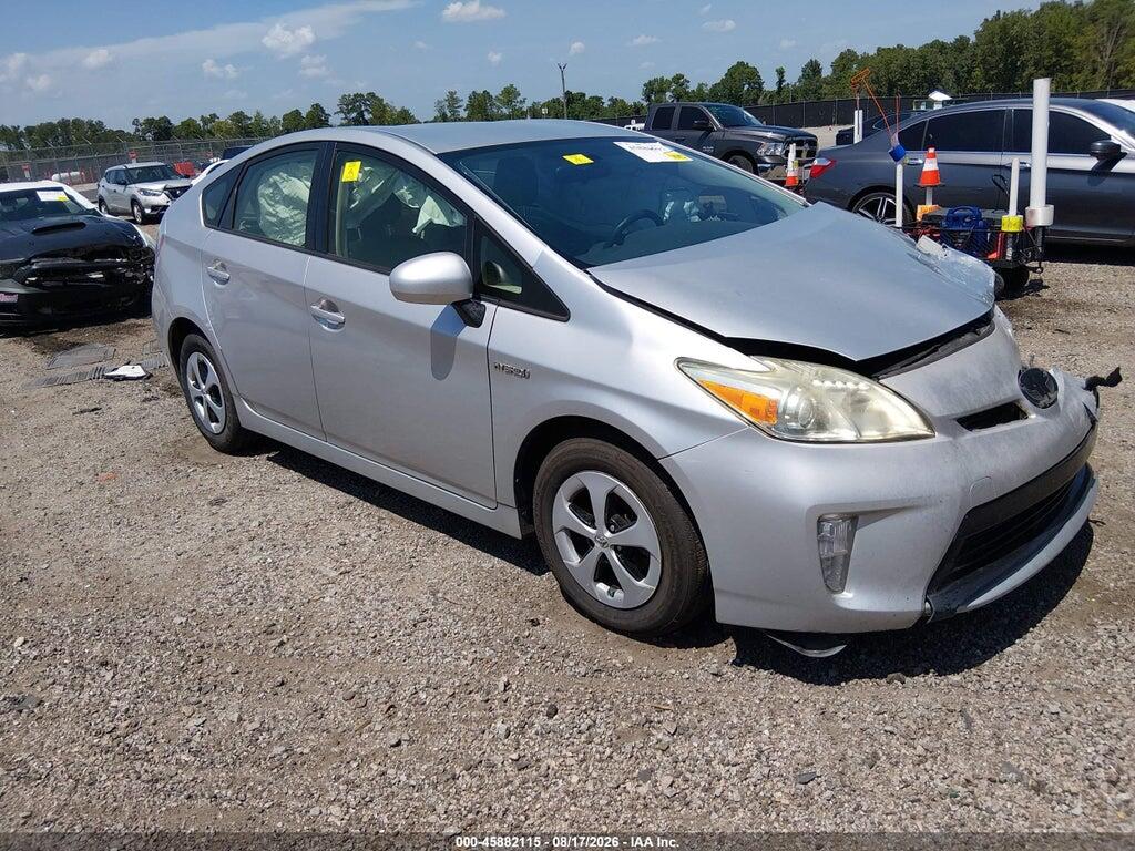 JTDKN3DU2E0375758 2014 TOYOTA PRIUS photo no. 1