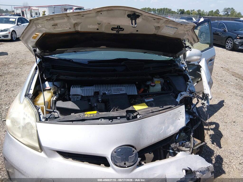 JTDKN3DU2E0375758 2014 TOYOTA PRIUS photo no. 10