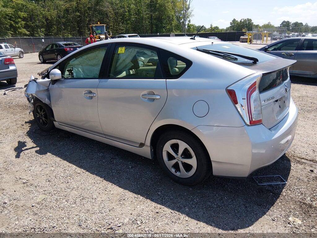 JTDKN3DU2E0375758 2014 TOYOTA PRIUS photo no. 3