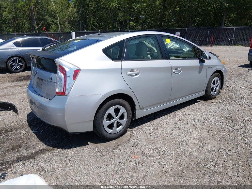 JTDKN3DU2E0375758 2014 TOYOTA PRIUS photo no. 4