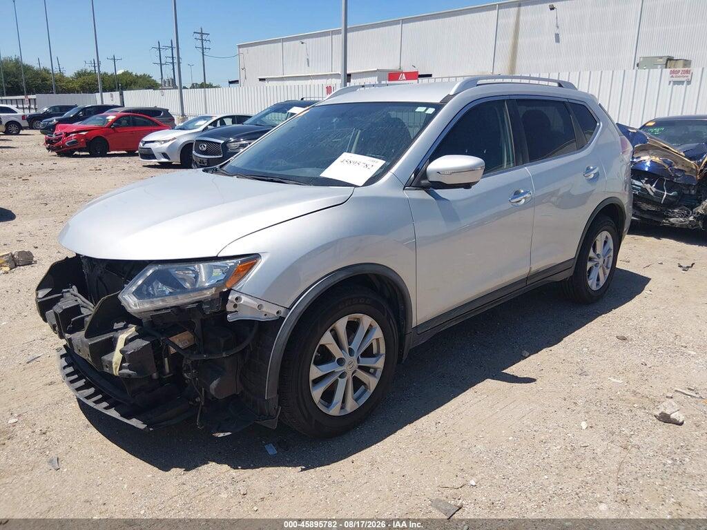 KNMAT2MT3FP506871 2015 NISSAN ROGUE photo no. 2