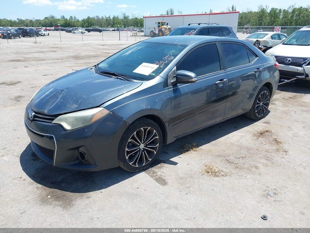 2T1BURHEXFC248482 2015 TOYOTA COROLLA photo no. 2