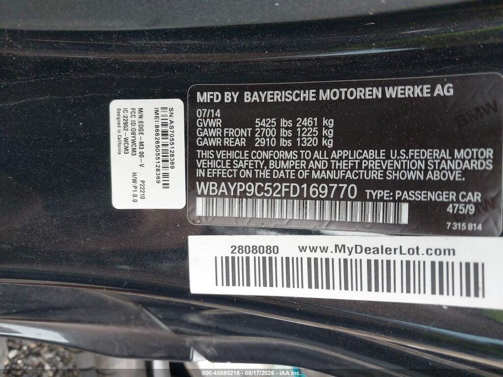 WBAYP9C52FD169770 2015 BMW 650I photo no. 9