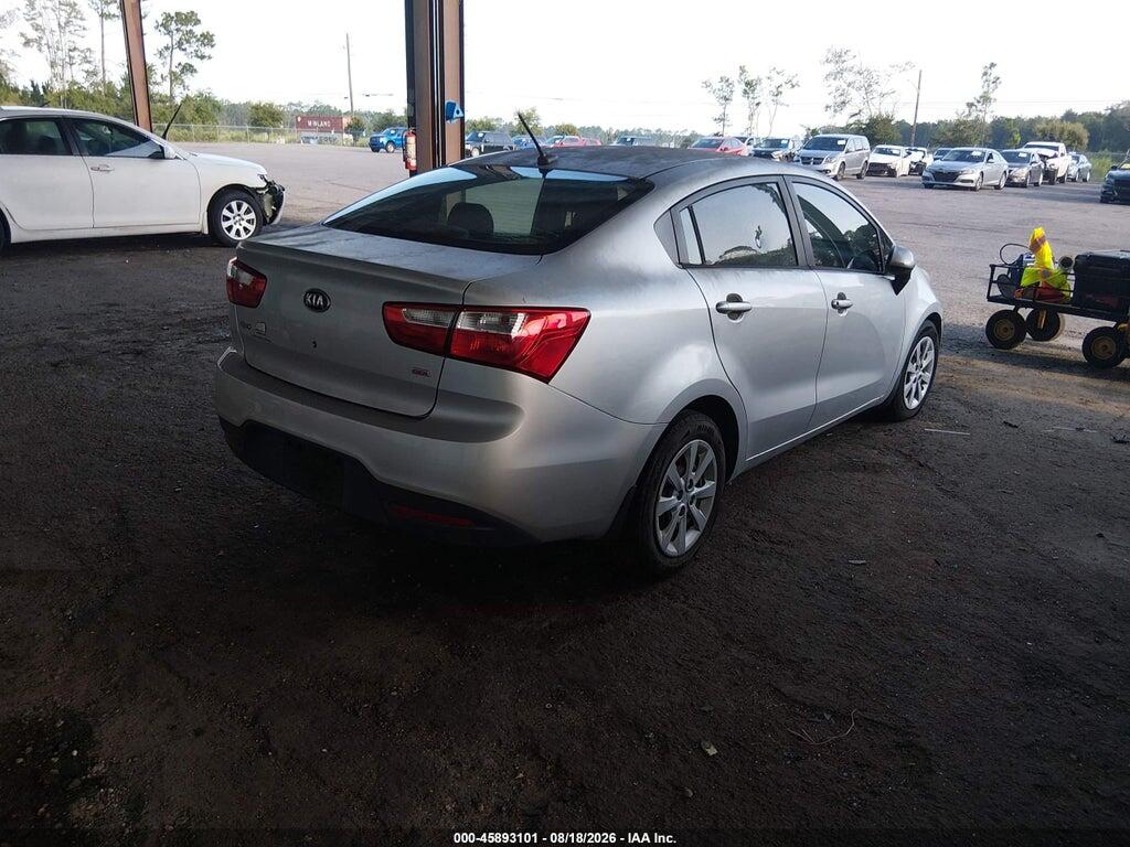 KNADM4A38F6442341 2015 KIA RIO photo no. 4