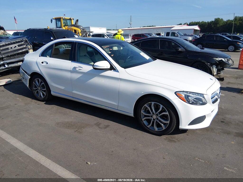2015 MERCEDES-BENZ C 300 55SWF4KBXFU092175