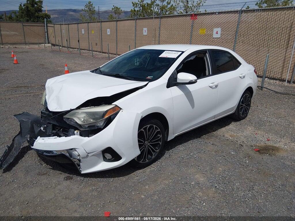 2T1BURHE2FC452354 2015 TOYOTA COROLLA photo no. 2