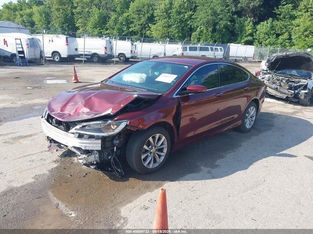 1C3CCCCB5FN549616 2015 CHRYSLER 200 photo no. 2