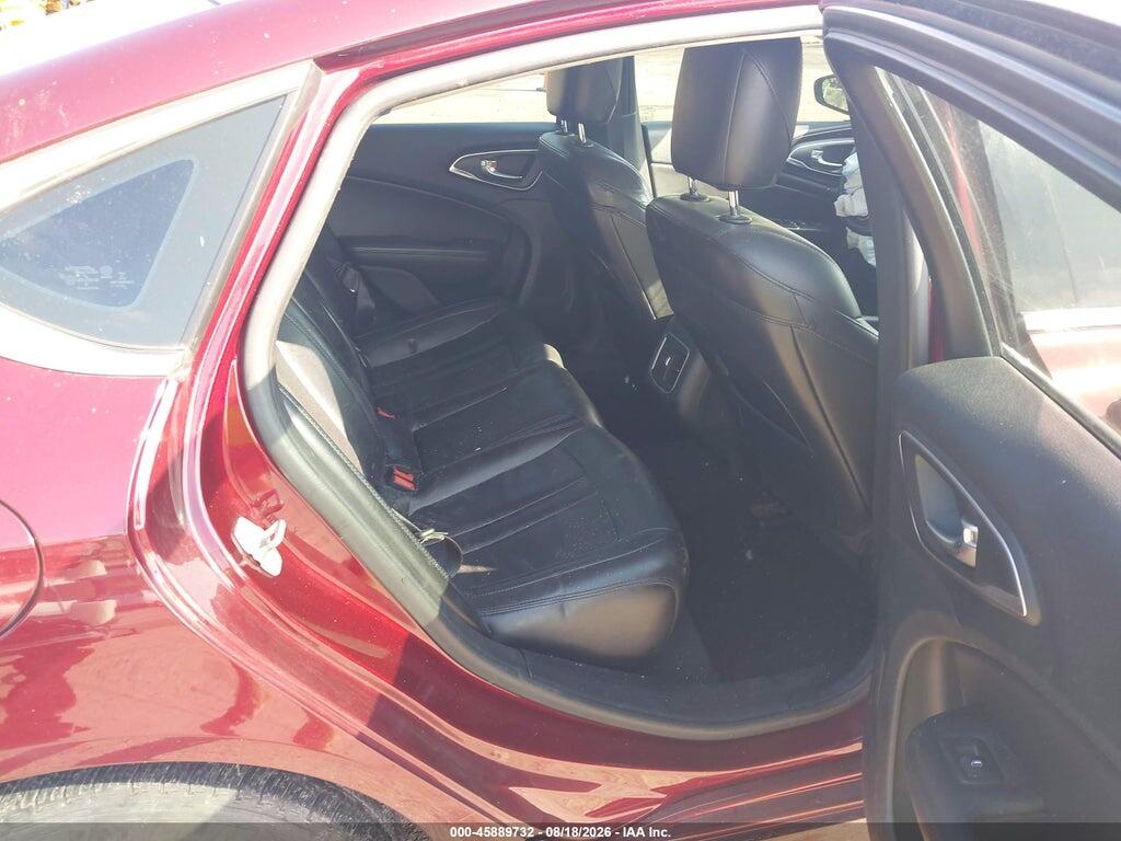 1C3CCCCB5FN549616 2015 CHRYSLER 200 photo no. 8