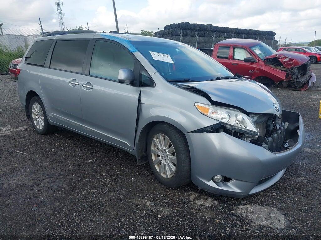 5TDDK3DCXGS136712 2016 TOYOTA SIENNA photo no. 1