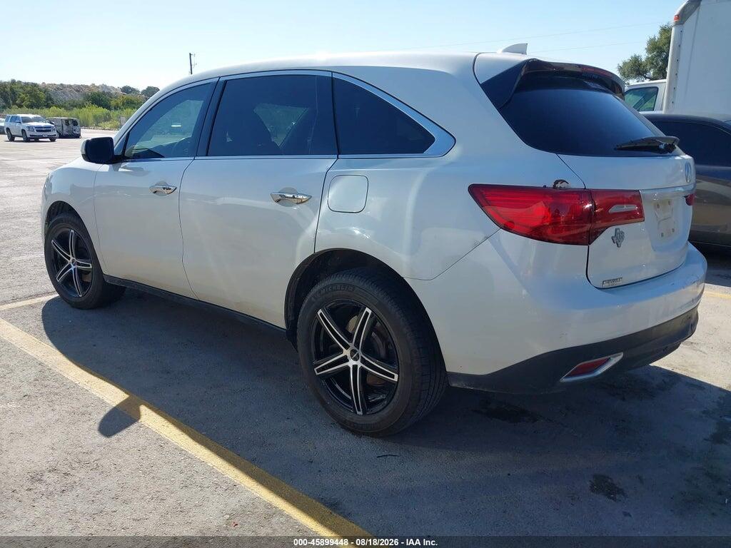 5FRYD3H40GB014314 2016 ACURA MDX photo no. 3