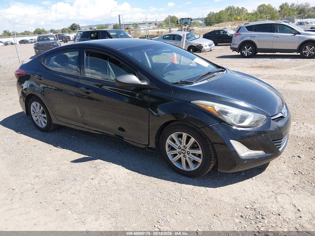 5NPDH4AE2GH722773 2016 HYUNDAI ELANTRA photo no. 1