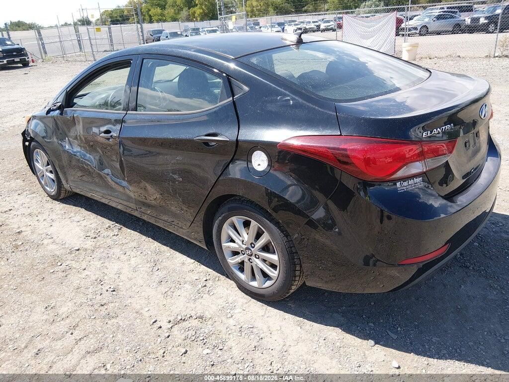5NPDH4AE2GH722773 2016 HYUNDAI ELANTRA photo no. 3