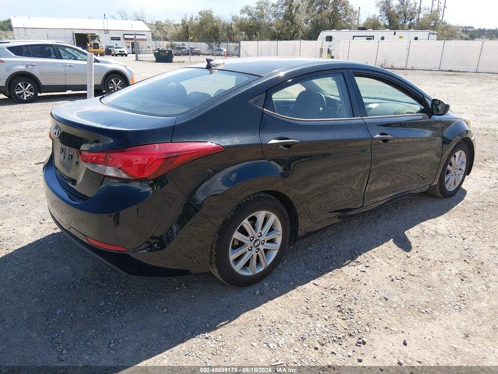 5NPDH4AE2GH722773 2016 HYUNDAI ELANTRA photo no. 4