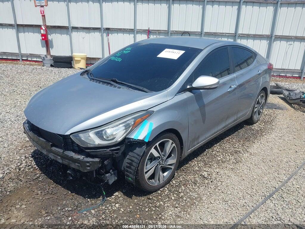 KMHDH4AE4GU536606 2016 HYUNDAI ELANTRA photo no. 2