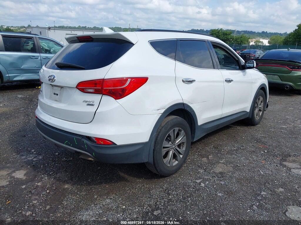 5XYZUDLB7GG353940 2016 HYUNDAI SANTA FE SPORT photo no. 4