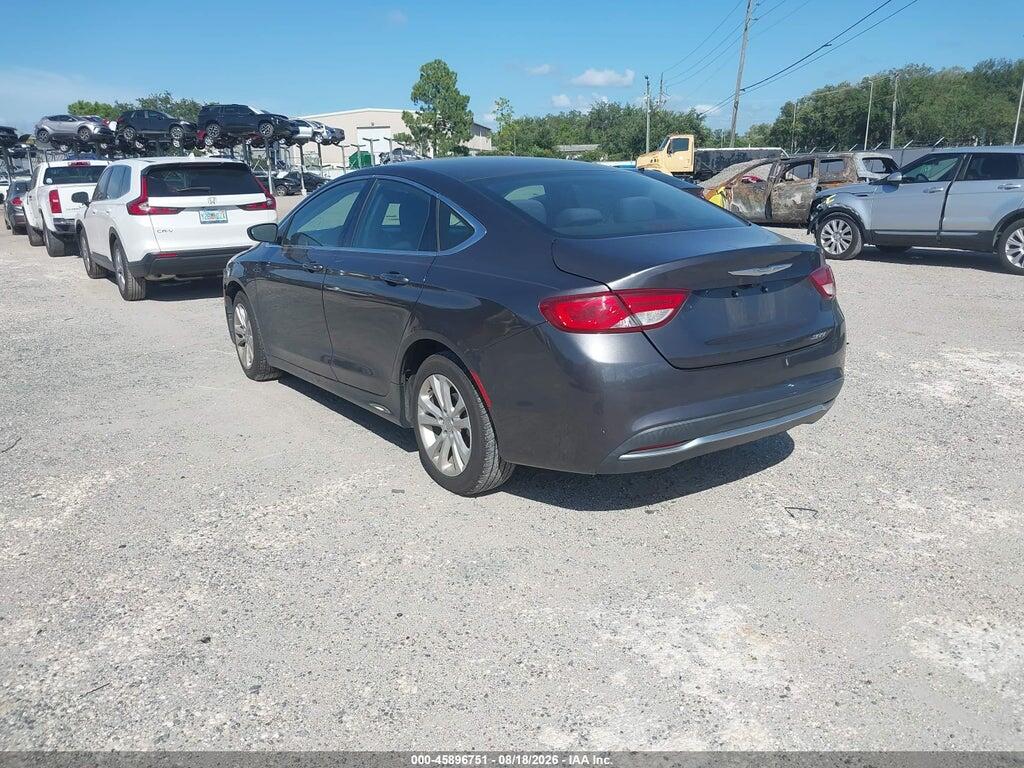 1C3CCCFB9GN188047 2016 CHRYSLER 200 photo no. 3