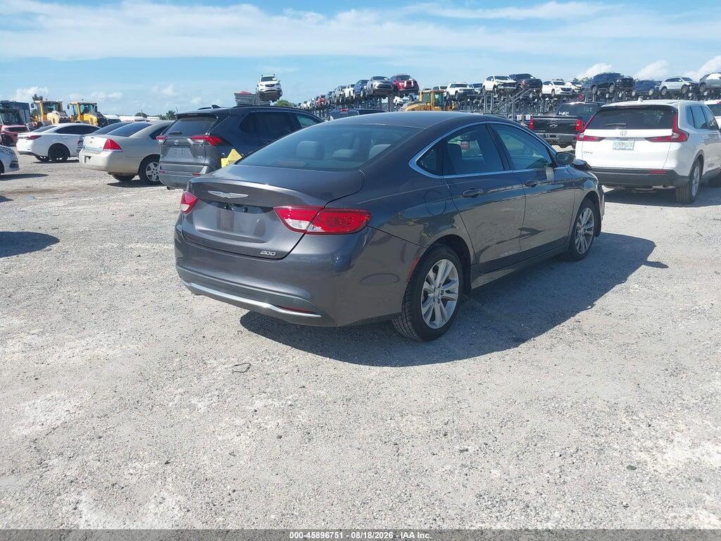 1C3CCCFB9GN188047 2016 CHRYSLER 200 photo no. 4
